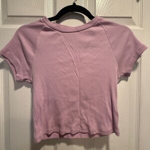 Casual Mauve Lilac Top